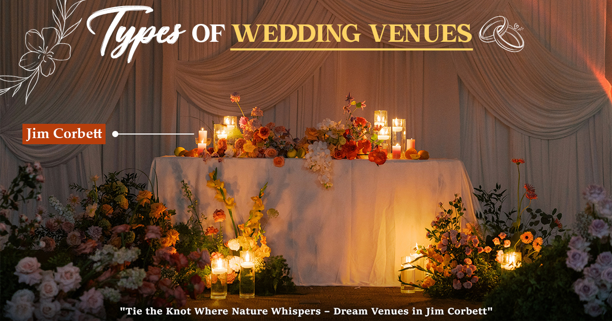 Types Of Wedding Venues In Jim Corbett