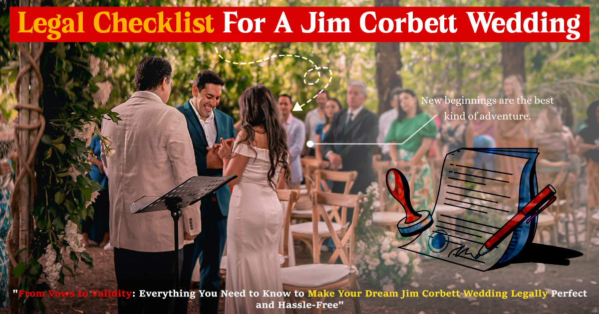 Legal Checklist For A Jim Corbett Wedding