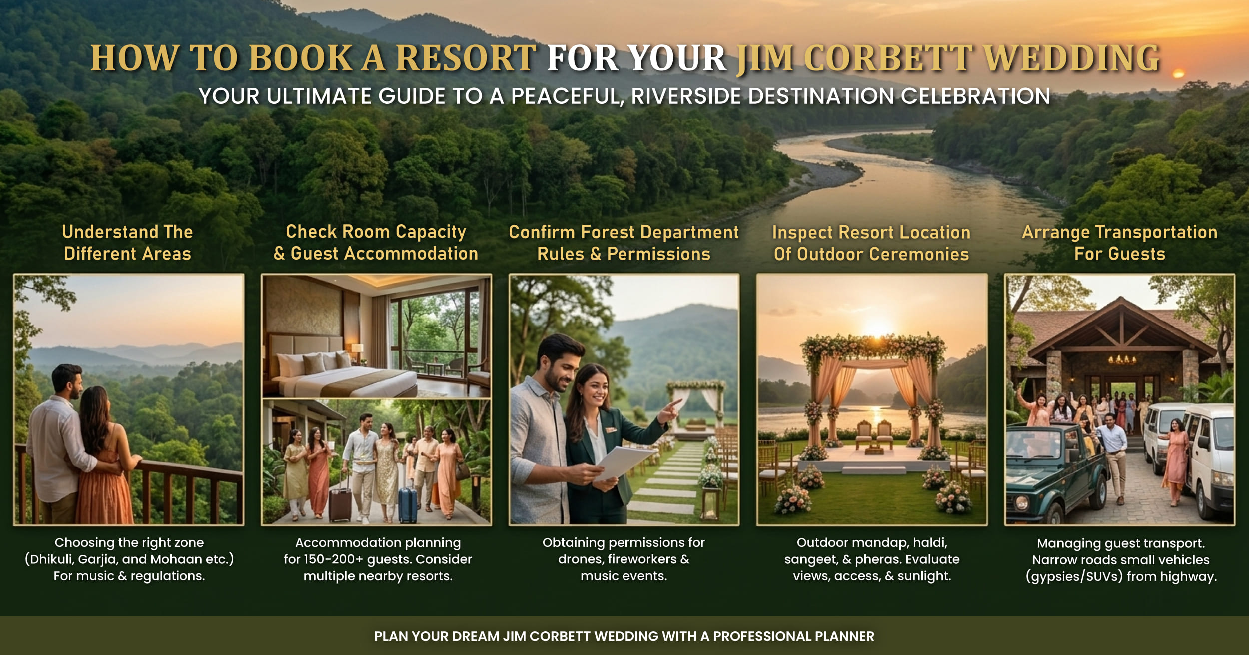 How To Book A Resort For Your Jim Corbett Wedding